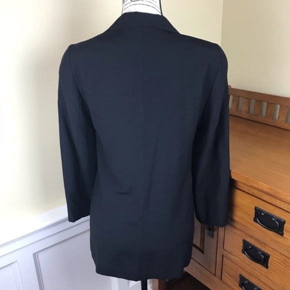 Searle Blatt Black Coat Blazer - Picture 2 of 3